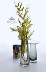 Mondex Váza Serenite 25 cm šedá