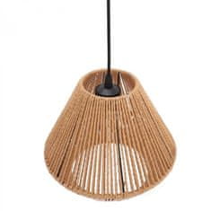 Tutumi Závěsná lampa La Belle Boho I černá/hnědá