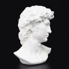 Northix Klasická figurka - Busta Davida 
