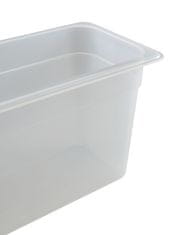 Cambro Nádoba z průhledného polypropylenu GN 1/3 6,9L Průhledná 325x176x(H)200mm - 38PP190