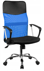 Topeshop nemo otočná židle - modrá