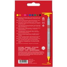 Faber-Castell Popisovače Fibre-Tip oboustranné 10 barevné