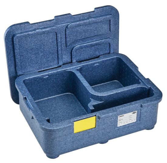 Cambro 4-komorový termoizolační box Cam GoBox, Cambro, Modrá, 480x350x(H)167mm - EPPMD4835159