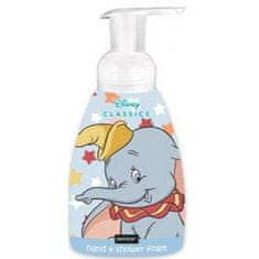 CZECHOBAL, s.r.o. Disney Classics 2in1 dětská pěna na ruce a tělo s pumpičkou Dumbo 300ml (modrý)