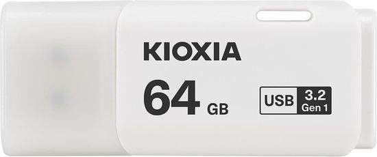 KIOXIA 64GB USB Flash Hayabusa 3.2 U301 bílý,