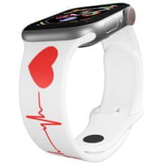 VšeNaMobily.cz Apple watch řemínek EKG - Bílá - 42/44/45/49mm