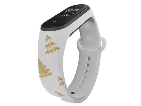 MobilPouzdra.cz Náhradní náramek Mi band 3/4/5/6/7 Stromky - Vícebarevná -