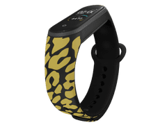 MobilPouzdra.cz Náhradní náramek Mi band 3/4/5/6/7 Gepard zlatý - Vícebarevná -