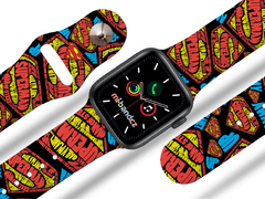 VšeNaMobily.cz Apple watch řemínek Superman - Nápisy - 42/44/45/49mm