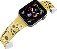 VšeNaMobily.cz Apple watch řemínek Sakura zlatá - 38/40/41mm