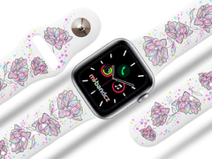 VšeNaMobily.cz Apple watch řemínek Divoká růže - 42/44/45/49mm