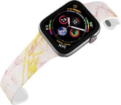 VšeNaMobily.cz Apple watch řemínek Růžovo-zlatý mramor - 38/40/41mm