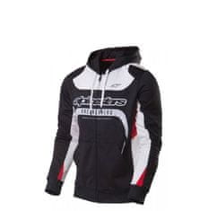 Alpinestars mikina Session Fleece hoodie (černo/bílá), L