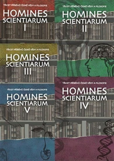 Homines scientiarum I–V - komplet 5 knih + 5 DVD