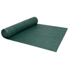 Greatstore Stínící tkanina zelená 3,6 x 50 m HDPE 150 g/m2