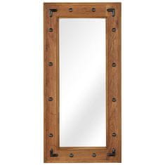 Greatstore Zrcadlo z masivního akáciového dřeva 50 x 110 cm