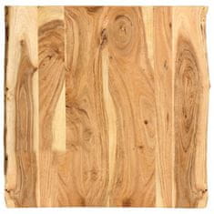 Greatstore Stolní deska masivní akáciové dřevo 60 x (50–60) x 2,5 cm