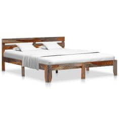 Greatstore Rám postele masivní sheeshamové dřevo 140 x 200 cm