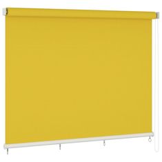 Greatstore Venkovní roleta 400 x 140 cm žlutá