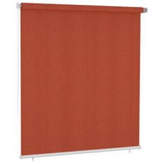 Greatstore Venkovní roleta 220 x 230 cm terakotová HDPE