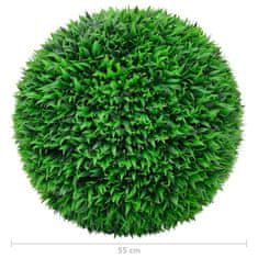 Petromila Umělé buxus koule 2 ks 55 cm 