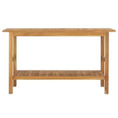 Greatstore Koupelnová skříňka masivní teak 132 x 45 x 75 cm