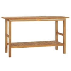 Greatstore Koupelnová skříňka masivní teak 132 x 45 x 75 cm