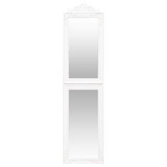 Vidaxl Volně stojící zrcadlo bílé 45 x 180 cm