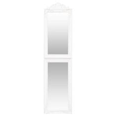 Vidaxl Volně stojící zrcadlo bílé 40 x 160 cm