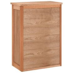 Petromila Nástěnná koupelnová skříňka 42x23x60 cm masivní ořechové dřevo