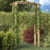 Zahradní oblouk s treláží 150 x 50 x 220 cm dřevo