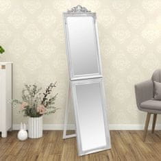 Vidaxl VidaXL volně stojící zrcadlo stříbrné 40x160 cm