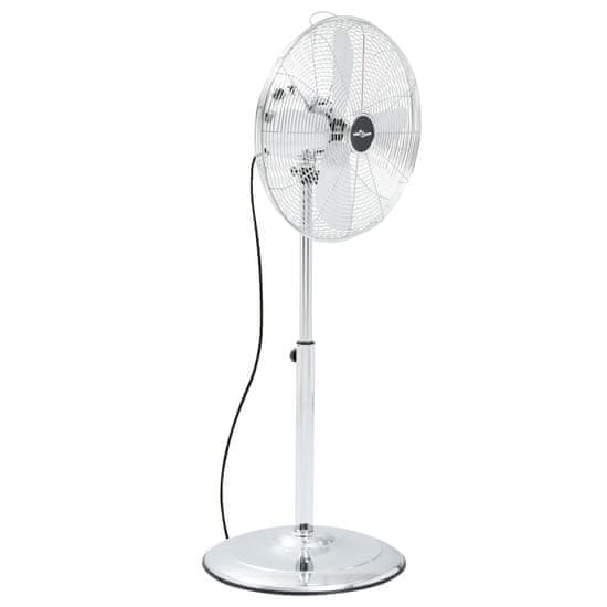 Greatstore Stojanový ventilátor 3 rychlosti 40 cm chrom