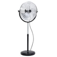 Greatstore Stojanový ventilátor s naklápěcí hlavou 3 rychlosti 45 cm 100 W