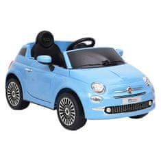 Greatstore Dětské elektrické auto Fiat 500 modré