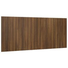 Greatstore Čelo postele hnědý dub 200 x 1,5 x 80 cm kompozitní dřevo