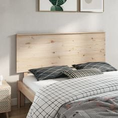 Vidaxl Čelo postele 164 x 6 x 82,5 cm masivní borovice