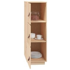 Greatstore Skříň highboard 34 x 40 x 108,5 cm masivní borové dřevo