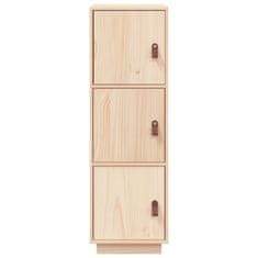 Greatstore Skříň highboard 34 x 40 x 108,5 cm masivní borové dřevo