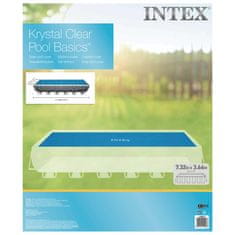 Greatstore Intex Solární plachta na bazén modrá 732 x 366 cm polyethylen