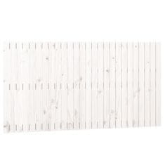 Vidaxl Nástěnné čelo postele bílé 166 x 3 x 90 cm masivní borové dřevo