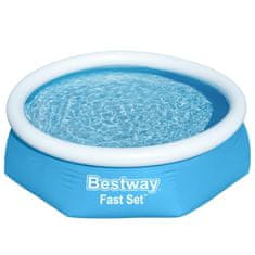 Petromila Bestway Nafukovací bazén Fast Set kulatý 244 x 66 cm 57265