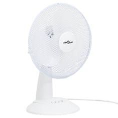 Vidaxl Stolní ventilátor 3 rychlosti 30 cm 40 W bílý