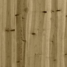 Vidaxl Hrací věž 85 x 52,5 x 239 cm impregnované borové dřevo