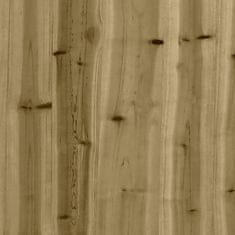 Vidaxl Hrací věž 85 x 52,5 x 265 cm impregnované borové dřevo