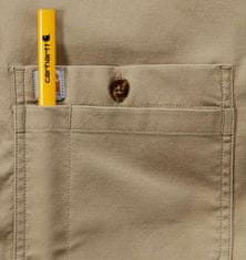 Carhartt Pracovní košile Carhartt Rugged Flex Rigby košile s krátkým rukávem DARK KHAKI - S