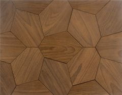 Horavia Dekorativní saunový obklad HEXAGON, abachi thermowood 432x373mm