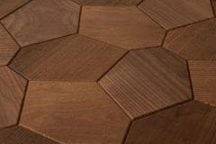 Horavia Dekorativní saunový obklad HEXAGON, jasan thermowood 432x373mm