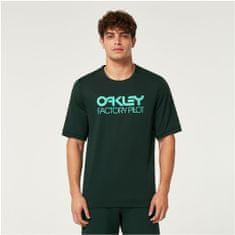 Oakley cyklo dres FACTORY PILOT MTB II Ss hunter zeleno-tyrkysový S