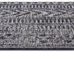 NORTHRUGS Kusový koberec Twin Supreme 105417 Biri Night Silver – na ven i na doma 80x150